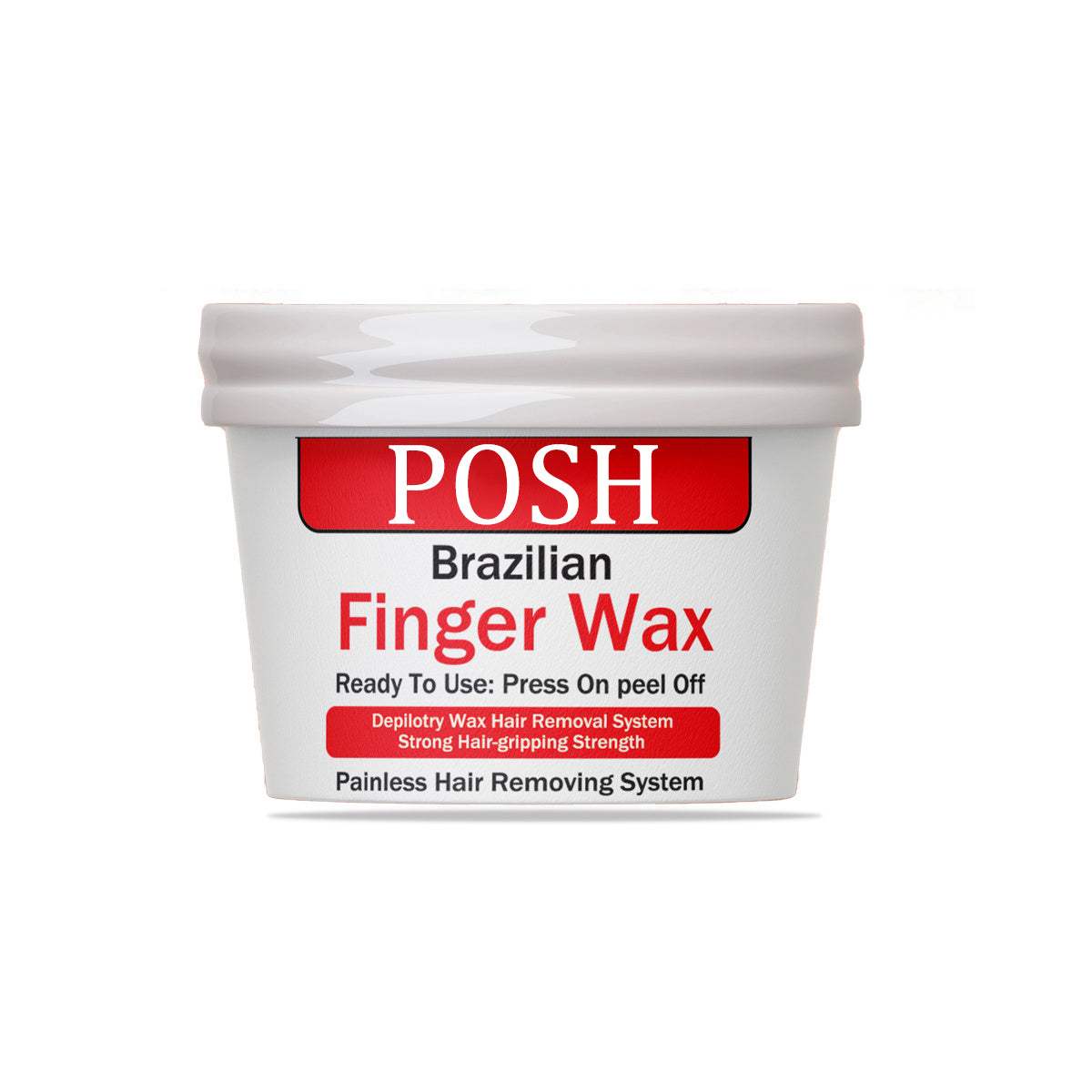 POSH Fruity Finger Wax For Hair removal | Finger Wax for Facial | Private Parts | Arms | Legs Hair Removal Ready To Use Painless Plastic Wax jar