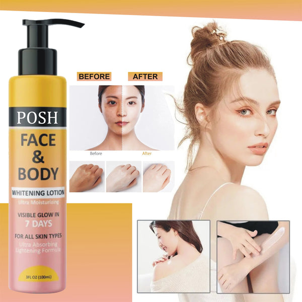POSH Radiance Boost Whitening Face and Body Lotion