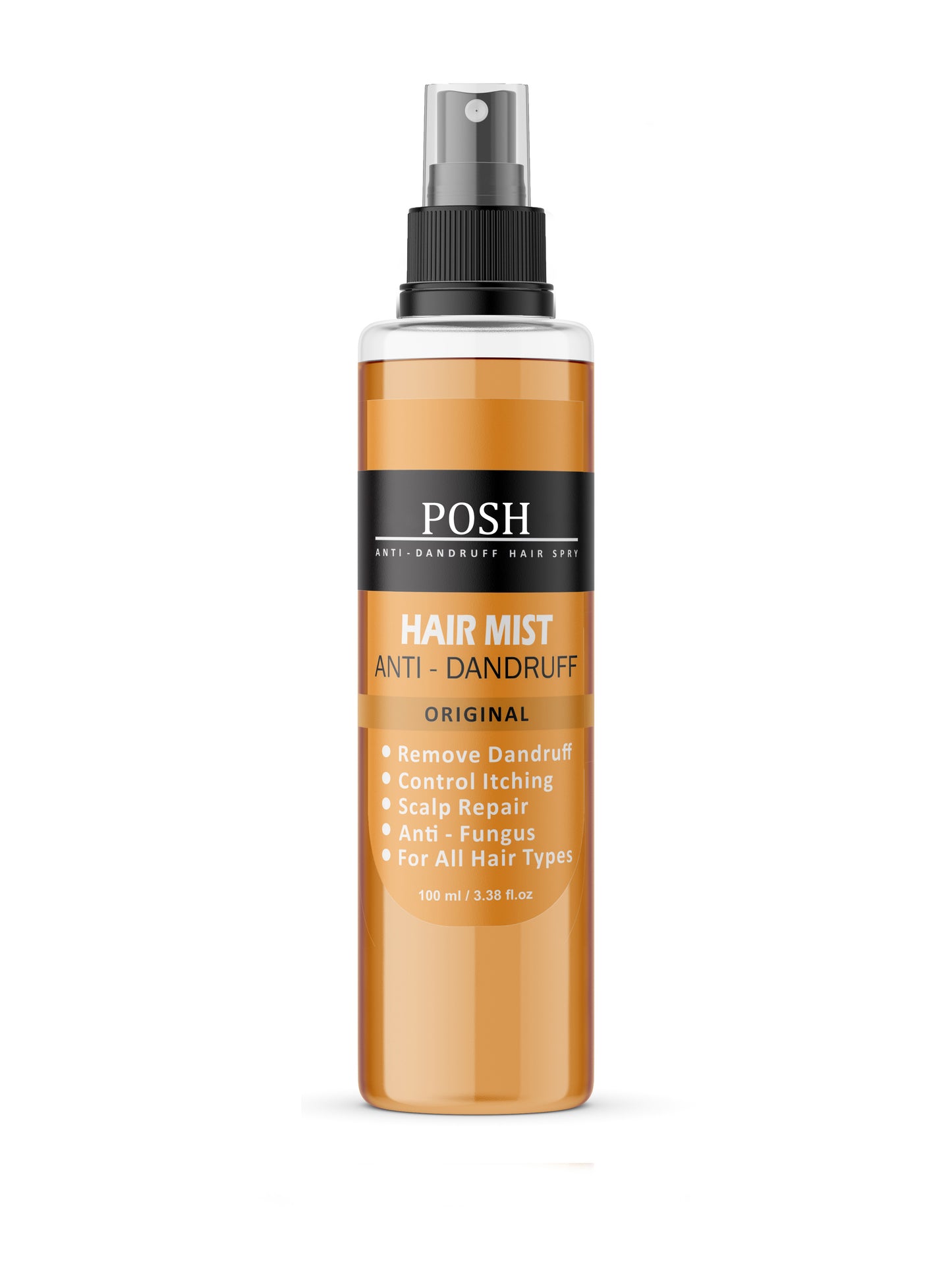 POSH Anti Dandruff Hair Mist For Dandruff Removal and Itching Control For all Hair types