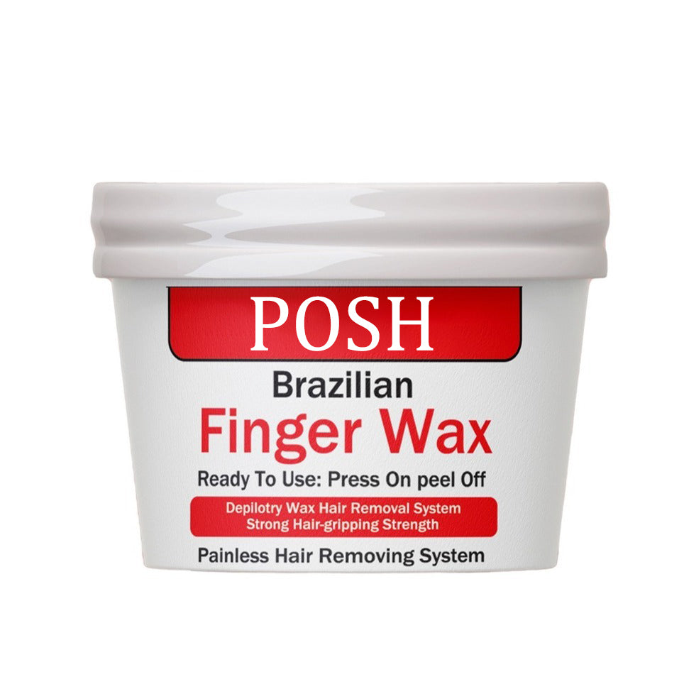 POSH Fruity Finger Wax For Hair removal | Finger Wax for Facial | Private Parts | Arms | Legs Hair Removal Ready To Use Painless Plastic Wax jar