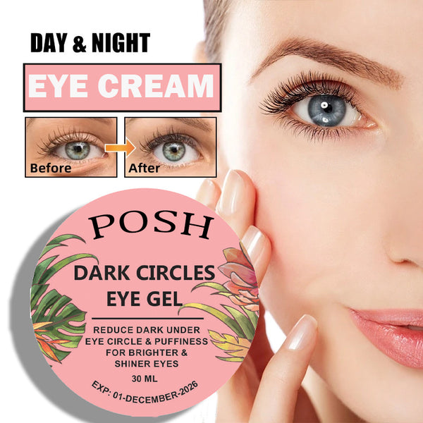 POSH Dark Circles Under Eye Gel For Brighter and Shiner Eyes